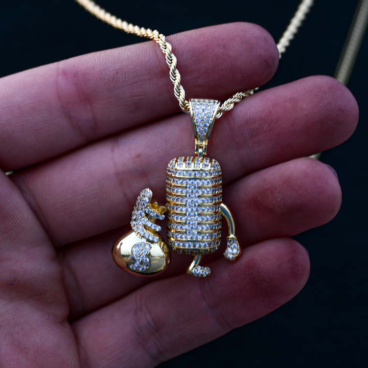 Mic Money Pendant