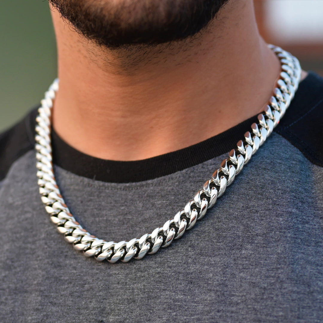 10mm Signature Miami Cuban in White Gold