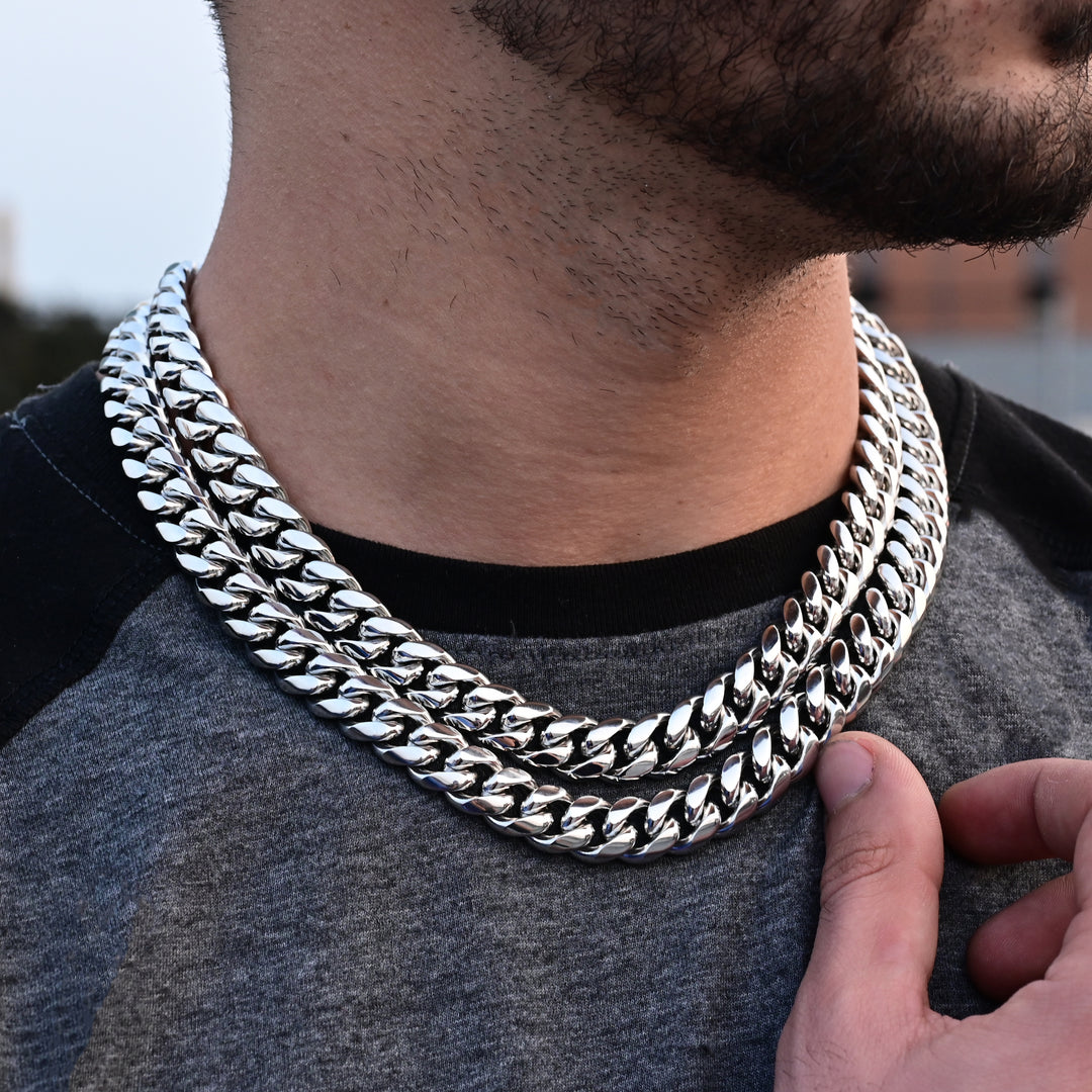 10mm Signature Miami Cuban in White Gold