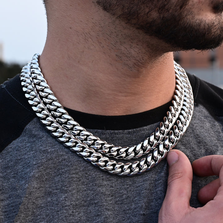 10mm Signature Miami Cuban in White Gold